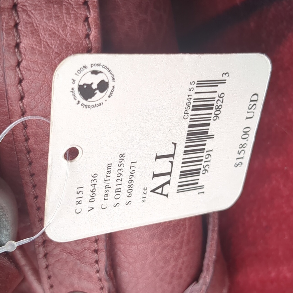 Free People Rare Find Raspberry Hobo - Picture 13 of 14